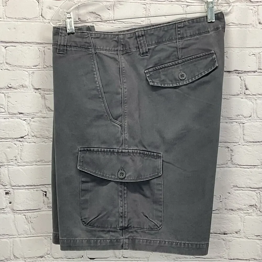 The North Face Cargo Shorts Men's Size 38 Gray Outdoor Workwear Hiking Vacation